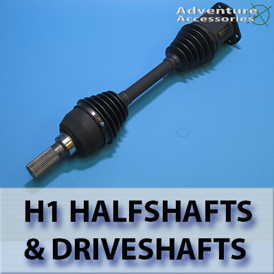 Hummer H1 Half Shafts and Driveshafts
